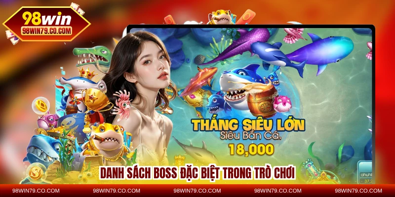Danh sách boss đặc biệt trong trò chơi