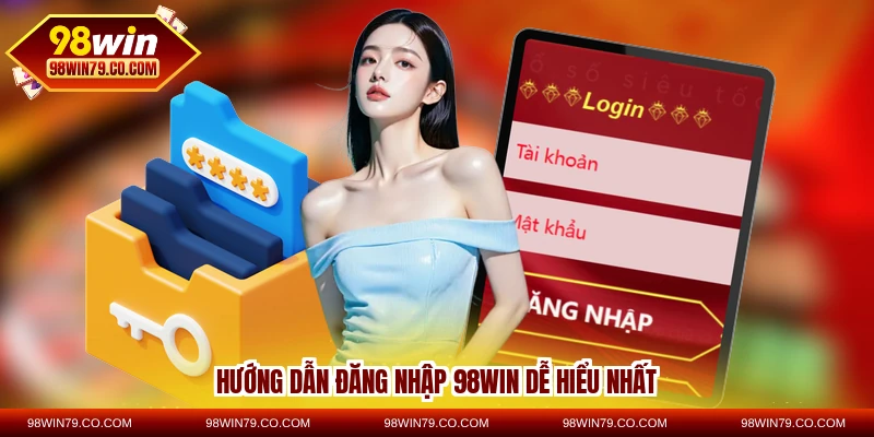 Hướng dẫn đăng nhập 98WIN dễ hiểu nhất