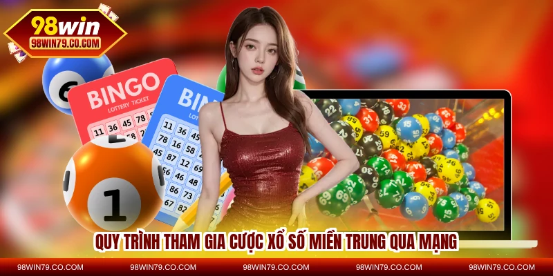 Quy trình tham gia cược xổ số miền Trung qua mạng